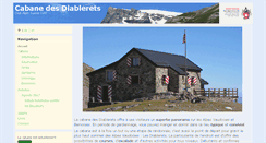 Desktop Screenshot of cabane-diablerets.ch